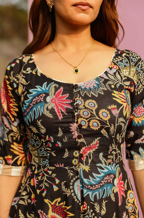 Barkha Fit & Flare Dress